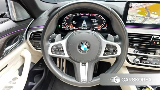 BMW 5 Series (G30) 2020 Черный из Кореи, фото 4