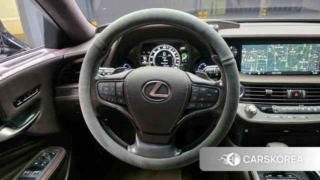 Lexus LS500h 5th generation 2018 Песочный из Кореи, фото 4