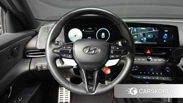 Hyundai Avante (CN7) 2021 Черный из Кореи, фото 4