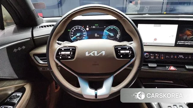Kia K8 Hybrid 2023 Белый из Кореи, фото 4
