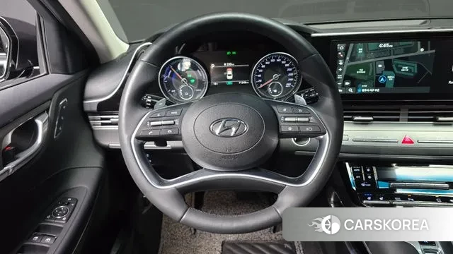 Hyundai The New Grandeur IG Hybrid 2021 Серый из Кореи, фото 4