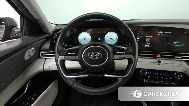 Hyundai Avante Hybrid (CN7) 2023 Серый из Кореи, фото 4