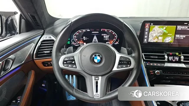 BMW 8 Series (G15) 2022 Серебристо-серый из Кореи, фото 4