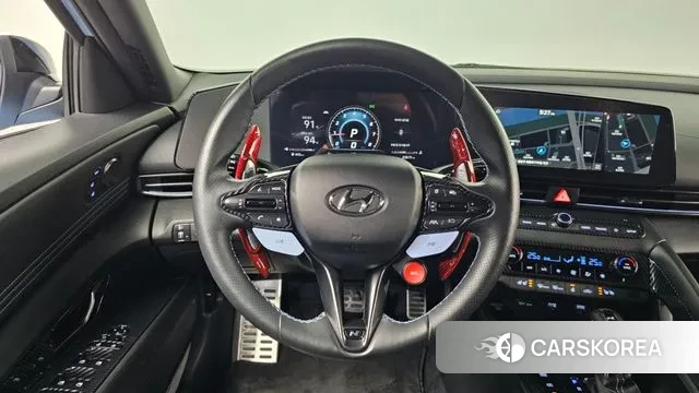 Hyundai Avante (CN7) 2022 Небесно-голубой из Кореи, фото 4