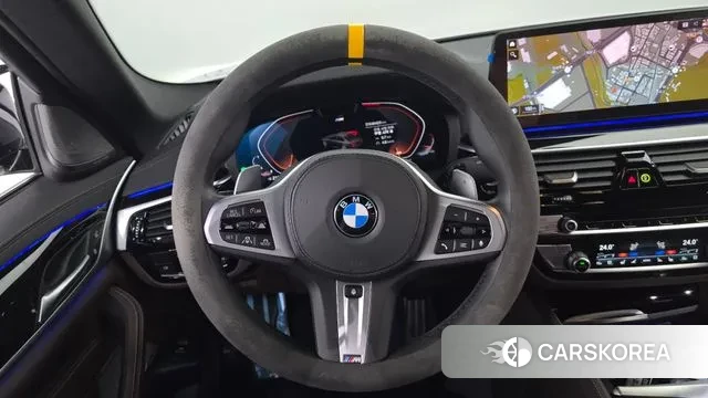 BMW 5 Series (G30) 2021 Белый из Кореи, фото 4