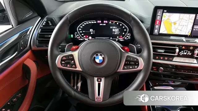 BMW X4M (G02) 2023 Черный из Кореи, фото 4