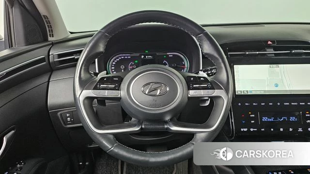 Hyundai Tucson Hybrid (NX4) 2022 Белый из Кореи, фото 4