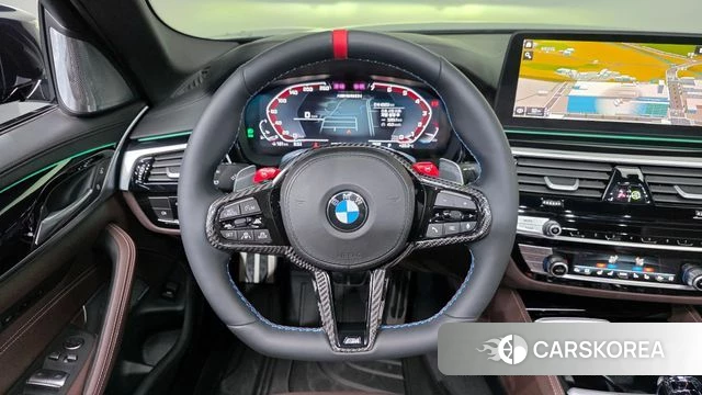 BMW 5 Series (G30) 2023 Черный из Кореи, фото 4