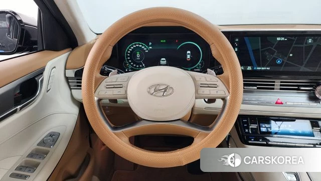 Hyundai The New Grandeur IG Hybrid 2021 Черный из Кореи, фото 4