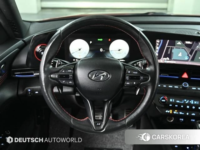 Hyundai Avante (CN7) 2021 Красный из Кореи, фото 4