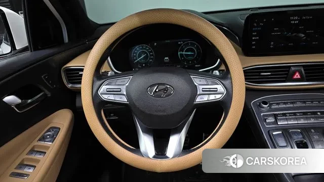 Hyundai The New Santa Fe 2021 Белый из Кореи, фото 4