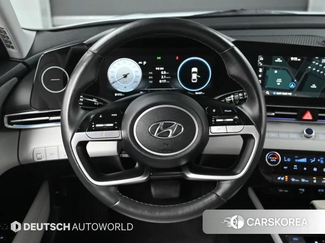 Hyundai Avante (CN7) 2022 Белый из Кореи, фото 4