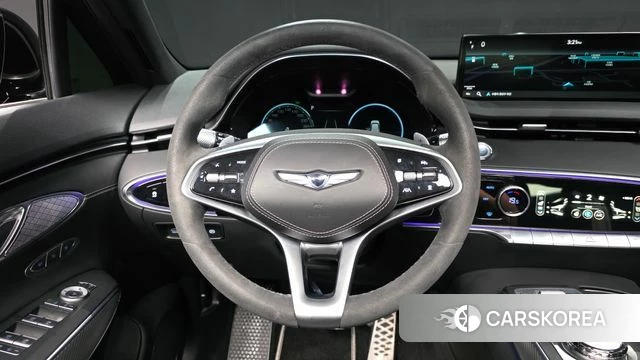 Genesis GV70 2022 Черный из Кореи, фото 4