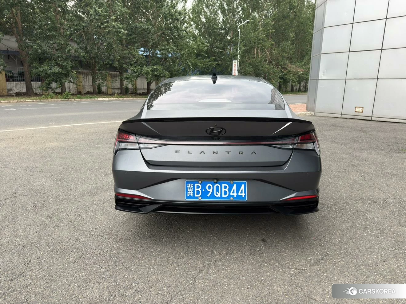 Hyundai Elantra 2022 Темно-серый из Китая, фото 4