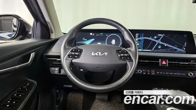 Kia EV6 2021 Синий из Кореи, фото 4