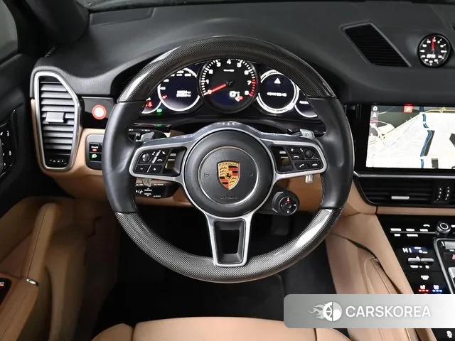 Porsche Cayenne (PO536) 2021 Черный из Кореи, фото 4