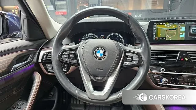 BMW 5 Series (G30) 2018 Синий из Кореи, фото 4