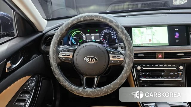 Kia K7 Premier Hybrid 2020 Синий из Кореи, фото 4