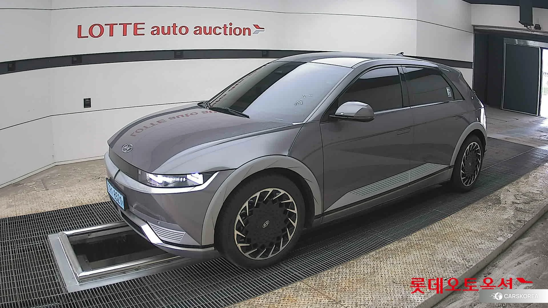Hyundai IONIQ 5 2022 Mystic Olive Green Pearl из Кореи, фото 4