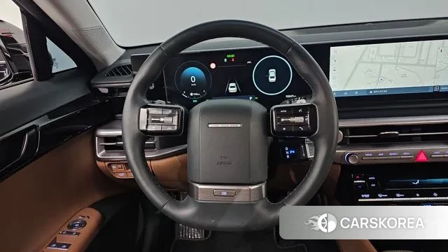 Hyundai Grandeur Hybrid (GN7) 2025 Черный из Кореи, фото 4