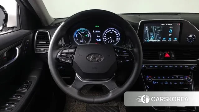 Hyundai Grandeur IG Hybrid 2019 Белый из Кореи, фото 4
