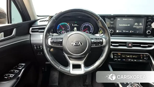 Kia K5 Hybrid 3rd Generation 2021 Черный из Кореи, фото 4