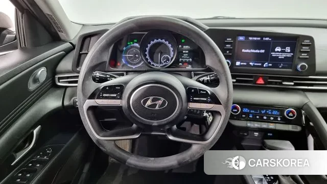 Hyundai Avante Hybrid (CN7) 2021 Серый из Кореи, фото 4