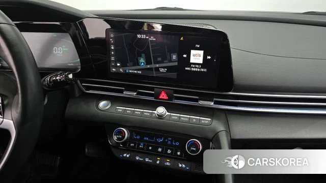 Hyundai The New Avante Hybrid (CN7) 2024 Черный из Кореи, фото 4