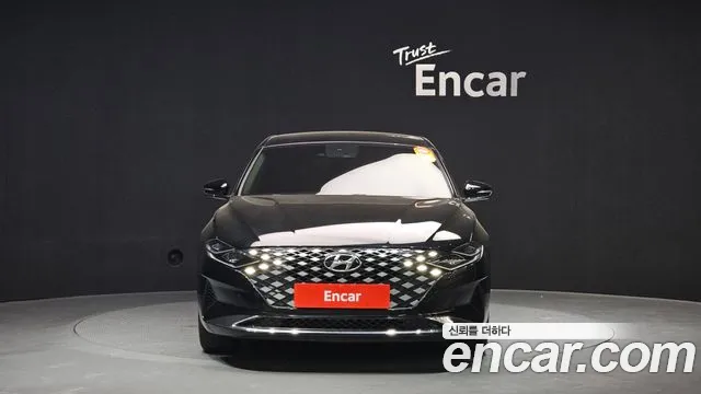 Hyundai The New Grandeur IG Hybrid 2020 Черный из Кореи, фото 4