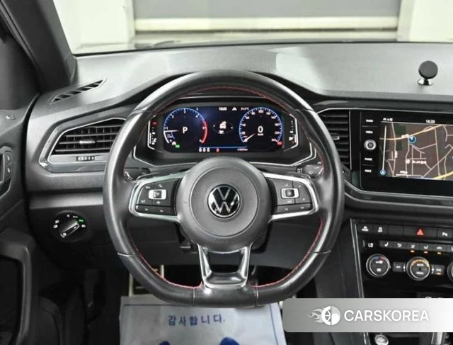 Volkswagen T-Roc 2021 Черный из Кореи, фото 4