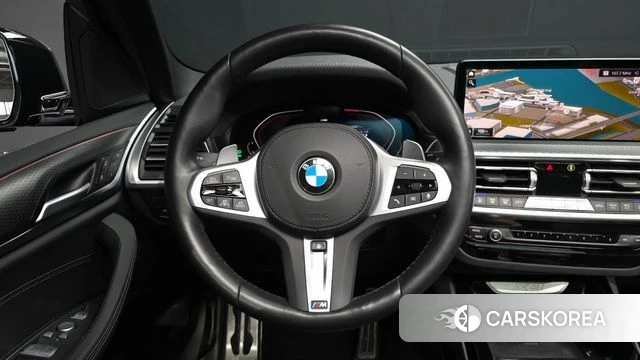 BMW X3 (G01) 2022 Черный из Кореи, фото 4