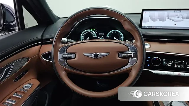 Genesis GV70 2021 Синий из Кореи, фото 4