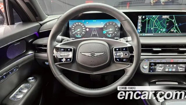 Genesis G90 (RS4) 2022 Синий из Кореи, фото 4