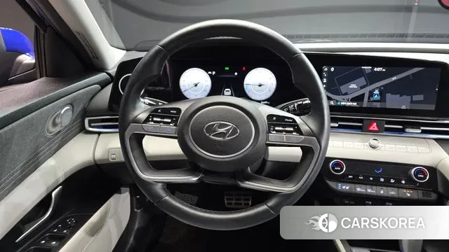 Hyundai Avante (CN7) 2022 Синий из Кореи, фото 4