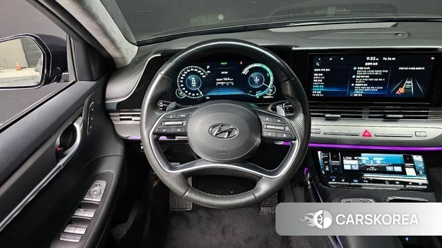 Hyundai The New Grandeur IG Hybrid 2020 Серый из Кореи, фото 4