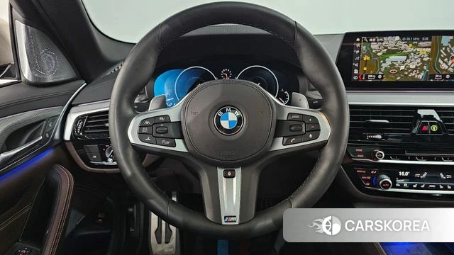 BMW 5 Series (G30) 2019 Черный из Кореи, фото 4