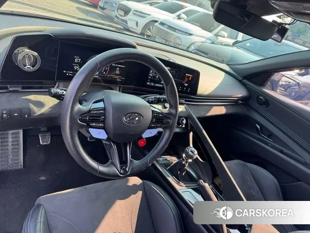 Hyundai Avante (CN7) 2022 Серебристо-серый из Кореи, фото 4