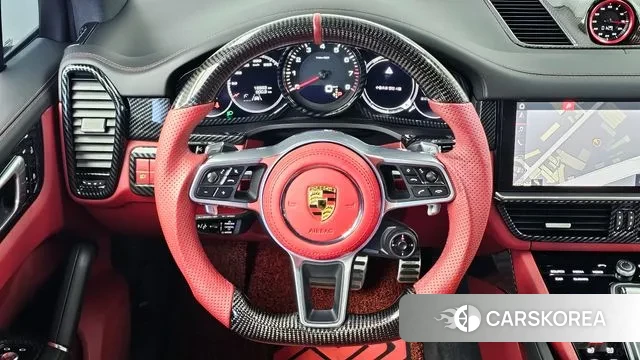 Porsche Cayenne (PO536) 2021 Красный из Кореи, фото 4