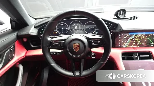 Porsche Taycan 2023 Черный из Кореи, фото 4