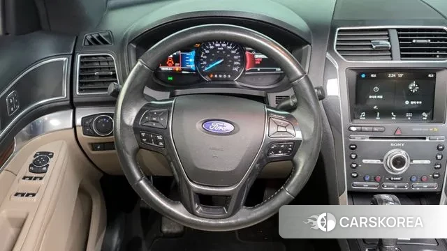 Ford Explorer 2018 Серый из Кореи, фото 4
