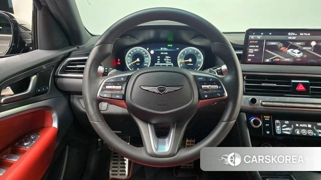 Genesis The New G70 2023 Черный из Кореи, фото 4
