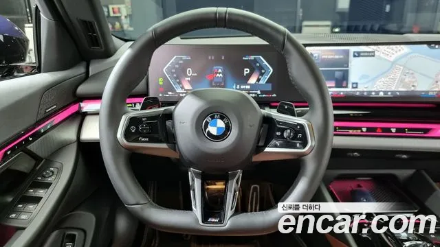 BMW 5 Series (G60) 2023 Черный из Кореи, фото 4