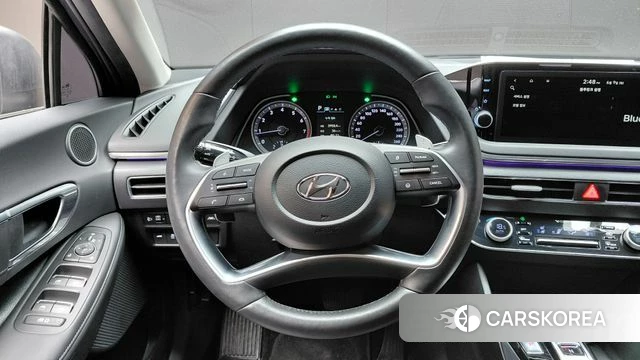 Hyundai Sonata (DN8) 2022 Серебристо-серый из Кореи, фото 4