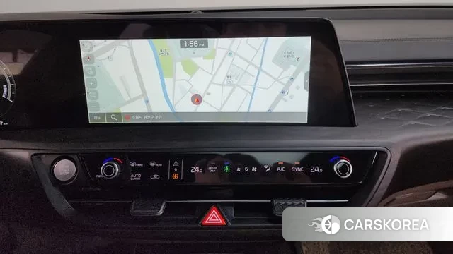 Kia K8 Hybrid 2022 Черный из Кореи, фото 4