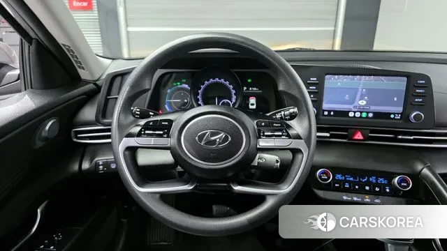 Hyundai Avante Hybrid (CN7) 2021 Серебряный из Кореи, фото 4