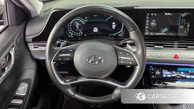 Hyundai The New Grandeur IG Hybrid 2020 Черный из Кореи, фото 4