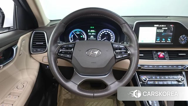 Hyundai Grandeur IG Hybrid 2018 Белый из Кореи, фото 4