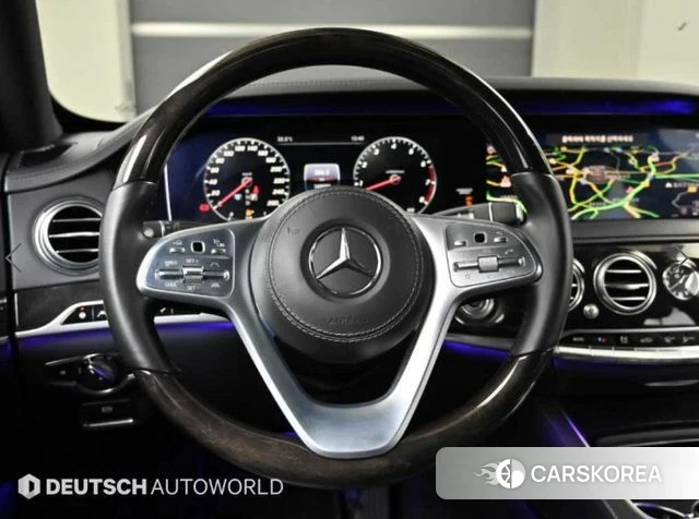 Mercedes-Benz S-Class W222 2019 Черный из Кореи, фото 4