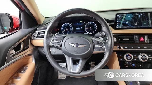 Genesis The New G70 2020 Красный из Кореи, фото 4