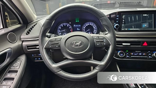 Hyundai Sonata (DN8) 2021 Белый из Кореи, фото 4